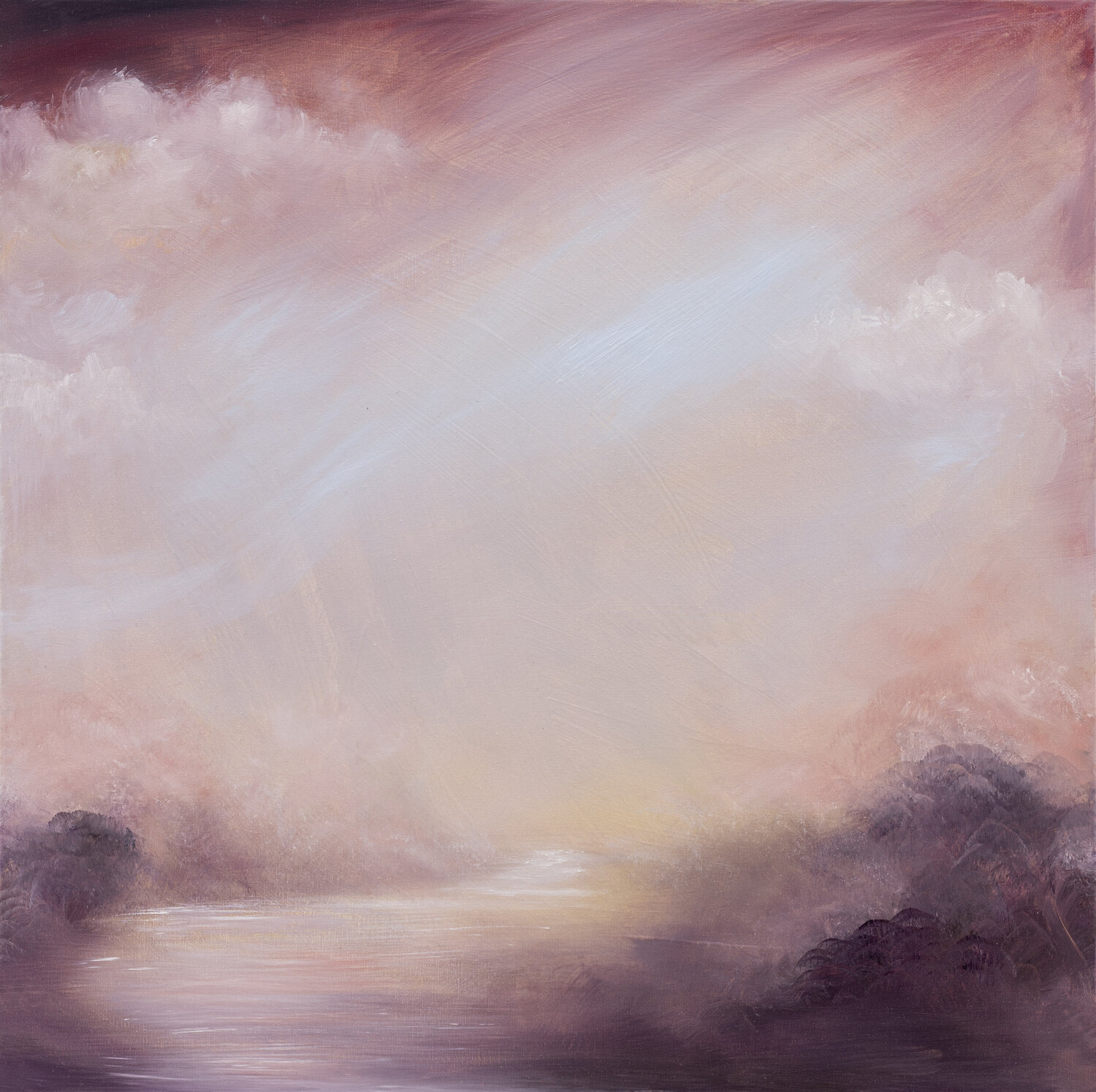Evocation of the dawn Jennifer Baker Original painting for sale