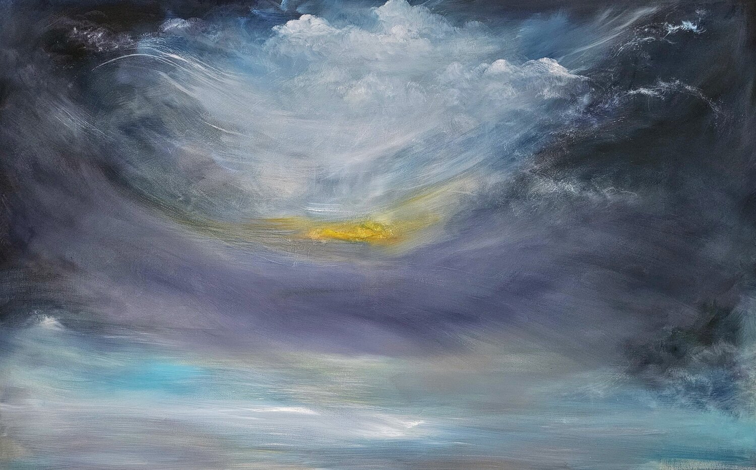 Heart of the sea Jennifer Baker Original painting for sale