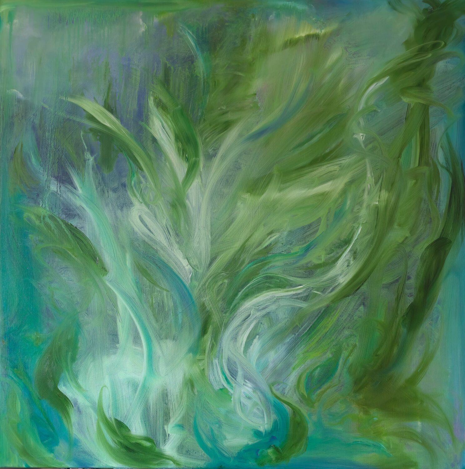 A moment of the wildest freedom Jennifer Baker Original painting for sale