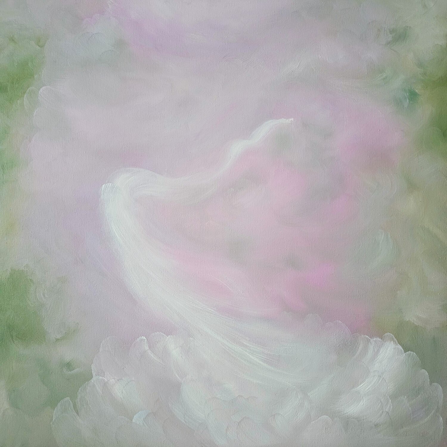 The Newborn Light That Is Me Jennifer Baker Original painting for sale