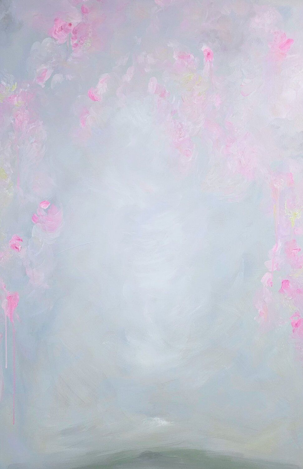 I Wish You Were Here Jennifer Baker Original painting for sale