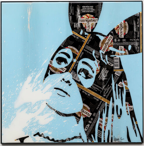 Ariana Black & Blue by MaxL, Painting for Sale on Select