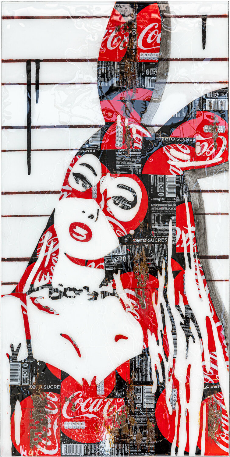 Bunny Coke MaxL Original painting for sale