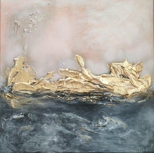 Ocean № 27 by Marina Okulova, Painting for Sale on Select