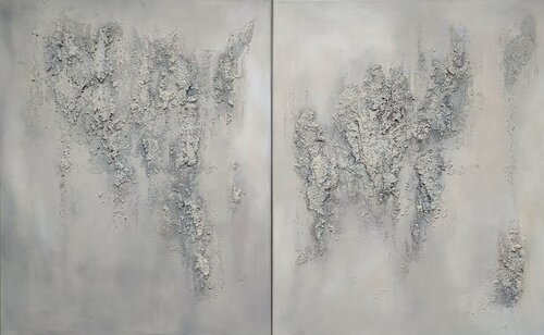 28.09.2021  DIPTYCH by Marina Okulova, Painting for Sale on Select