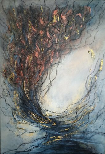 Abstraction № 41 by Marina Okulova, Painting for Sale on Select
