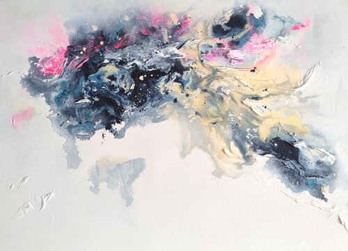 Dance of passion 1 by Marina Okulova, Painting for Sale on Select