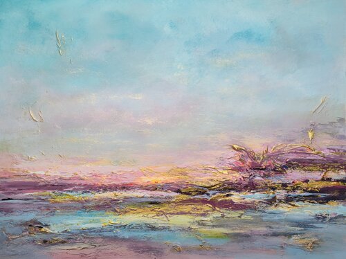 Before dawn 2 by Marina Okulova, Painting for Sale on Select