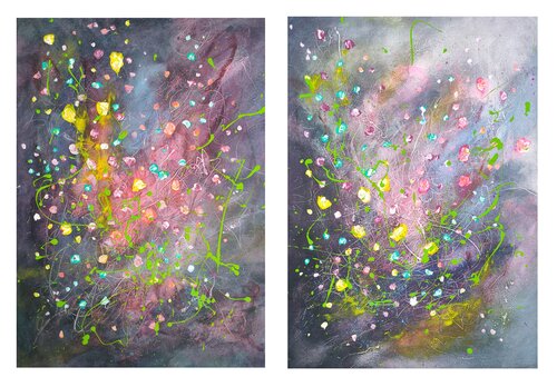 Confetti von Marina Okulova, Malerei kaufen auf Select