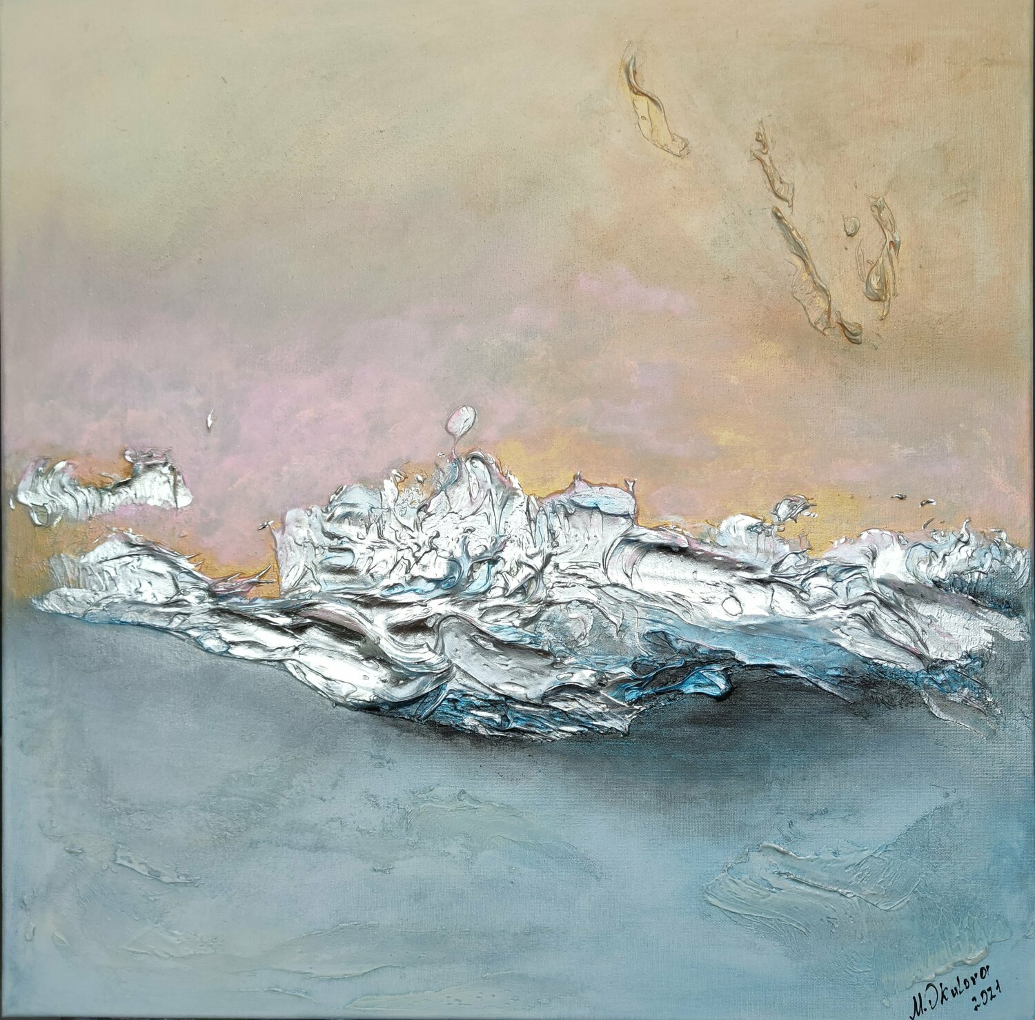 Ocean №  26 Marina Okulova Original painting for sale