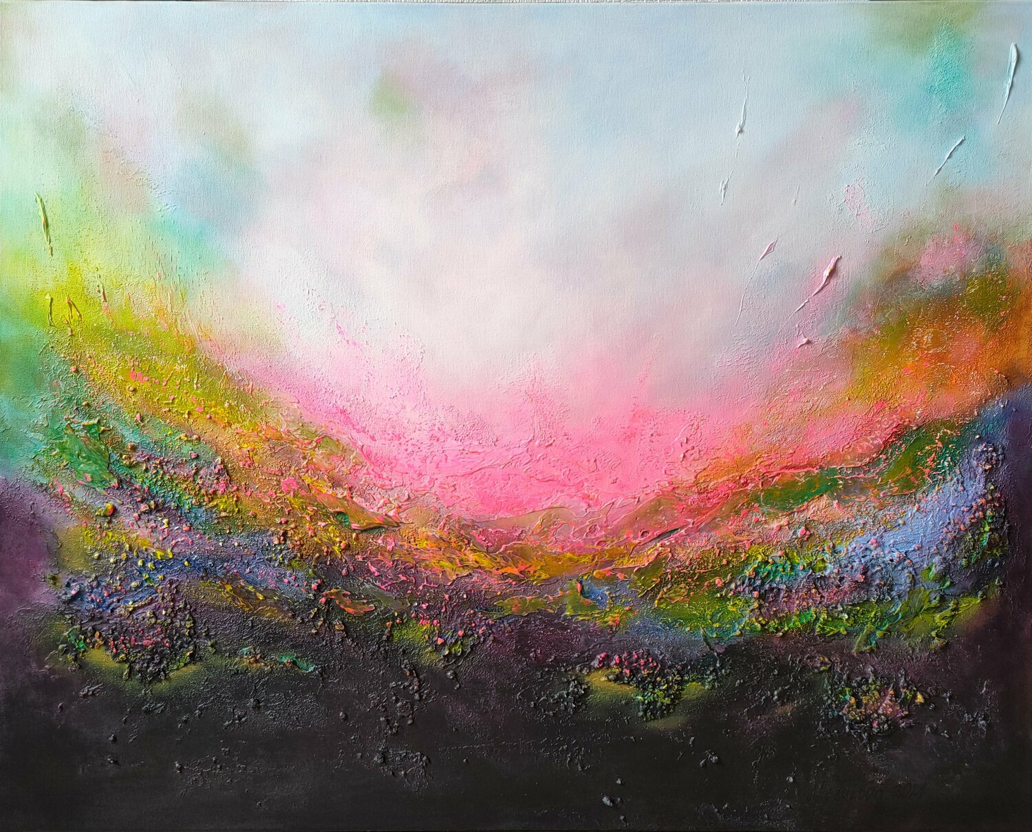 Ocean № 39 Marina Okulova Original painting for sale