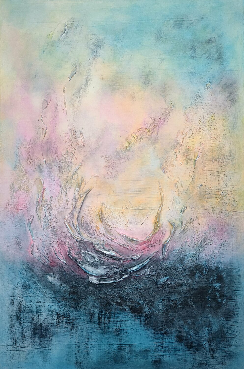 Abstraction № 9 Marina Okulova Original painting for sale