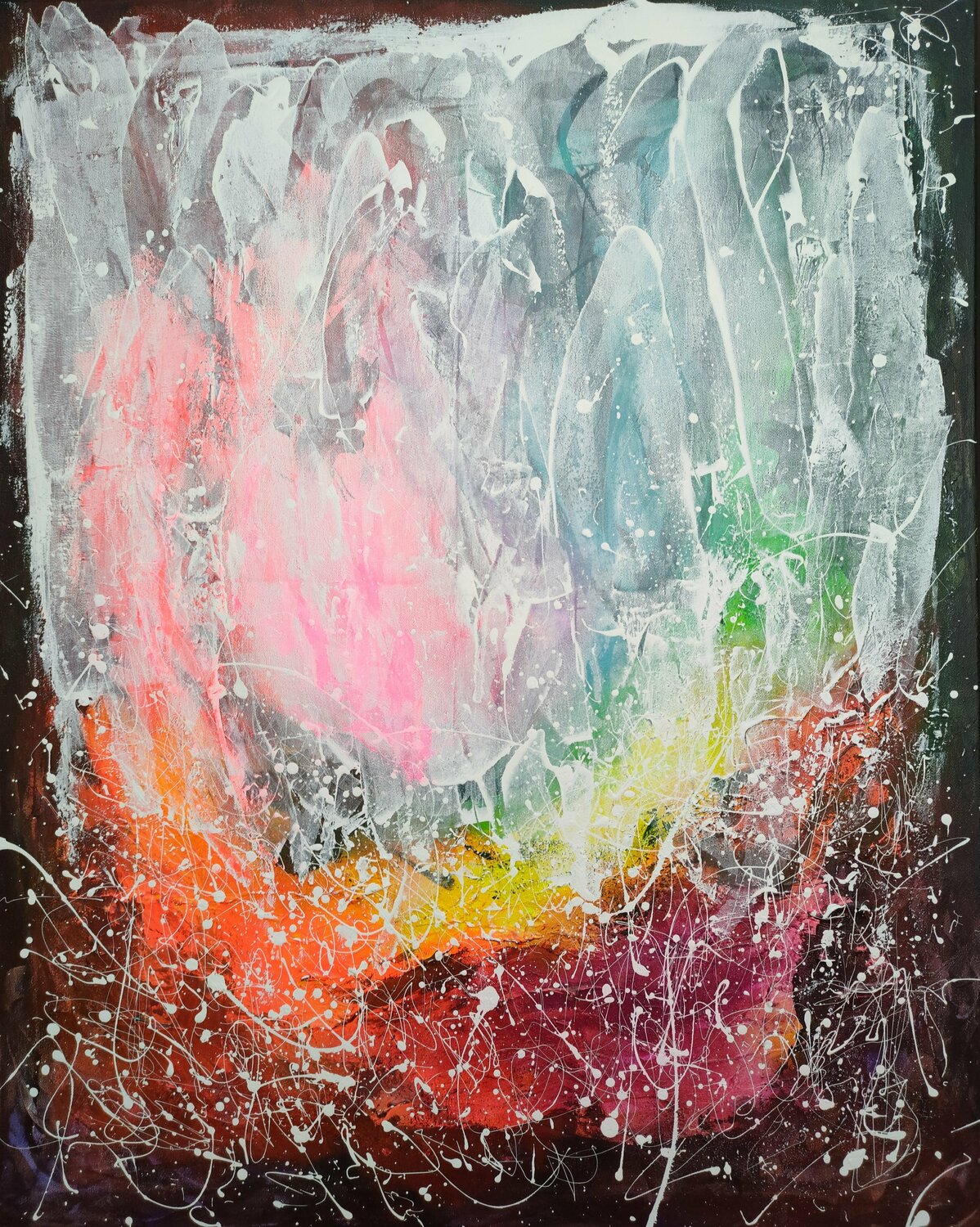 Rainbow Marina Okulova Original painting for sale