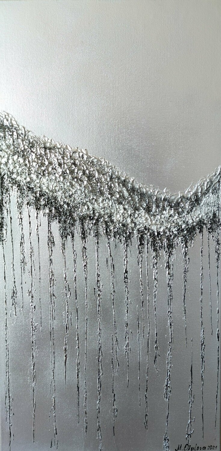Glacier № 6 Marina Okulova Original painting for sale
