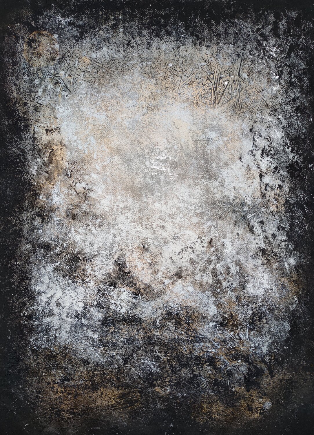 Mystery Marina Okulova Original painting for sale
