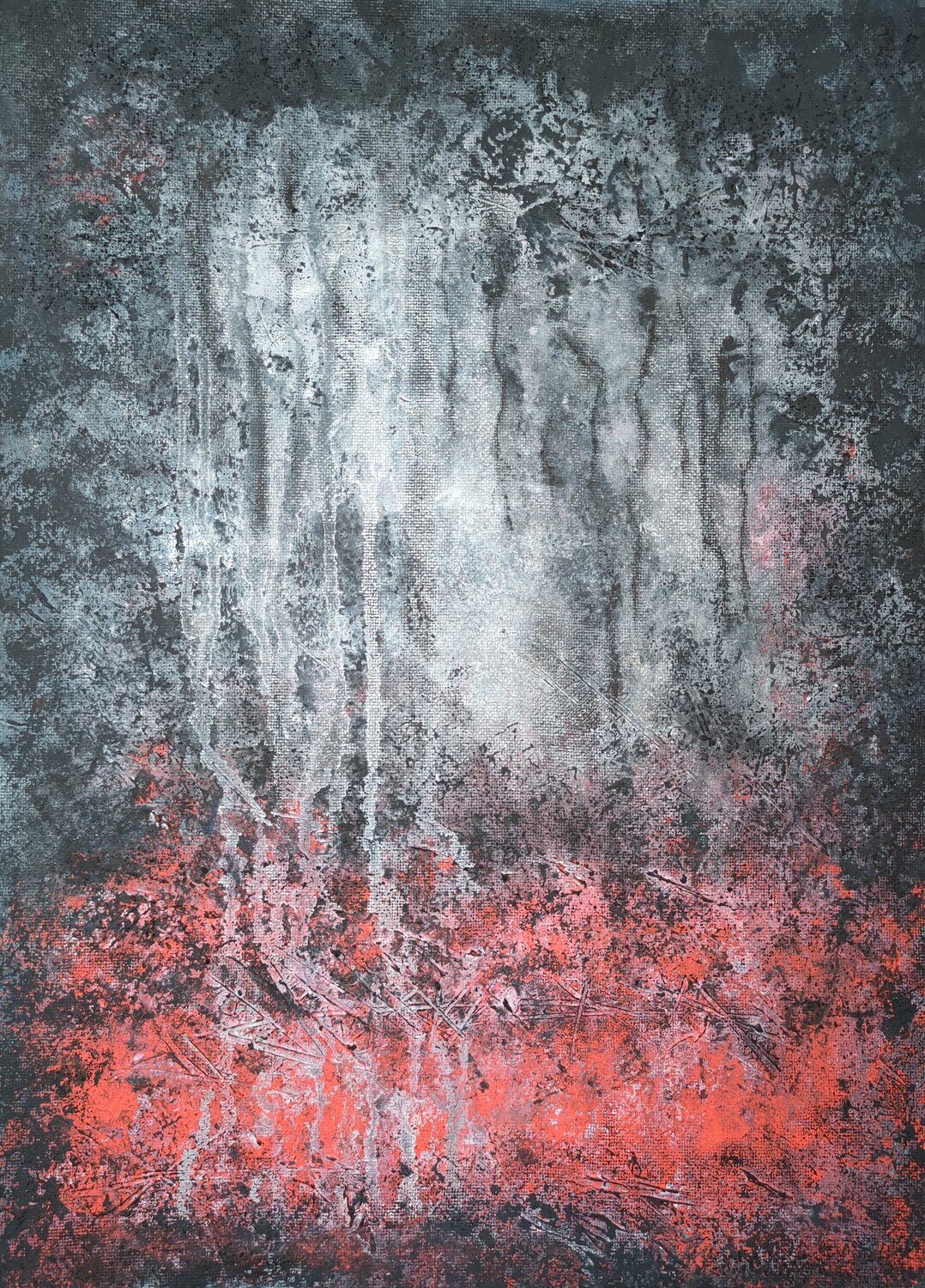 In the forest Marina Okulova Original painting for sale