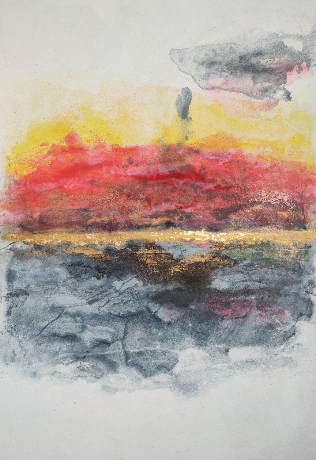 There, beyond the horizon 2 Marina Okulova Original painting for sale