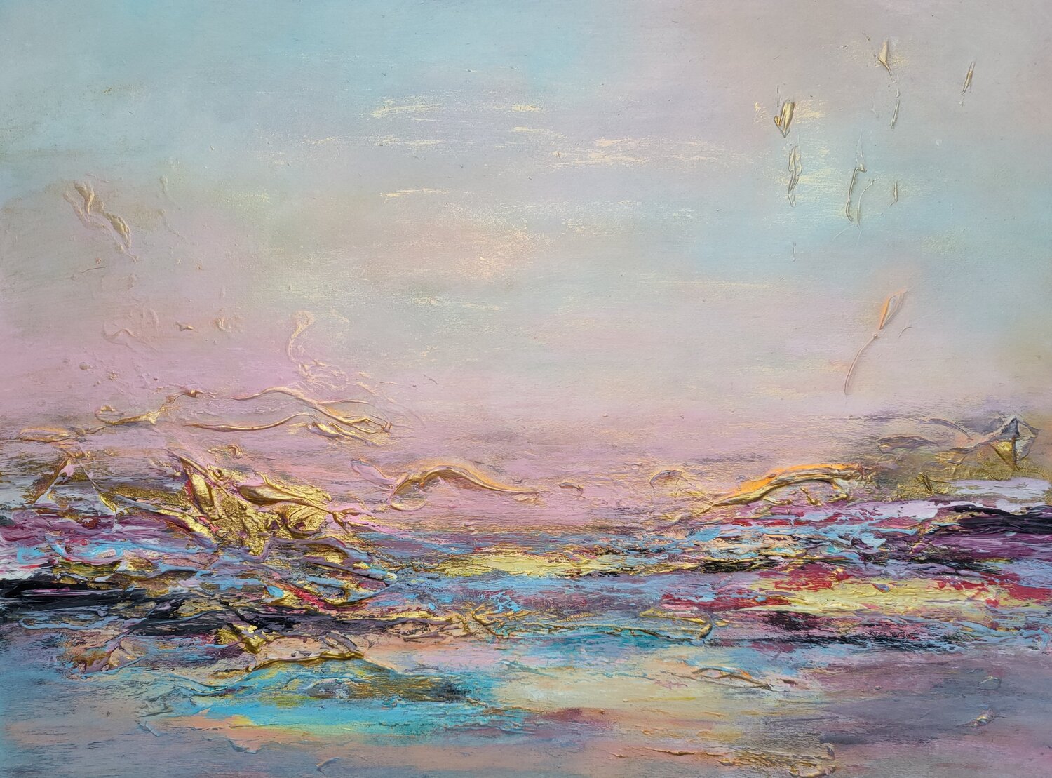 Before dawn 1 Marina Okulova Original painting for sale