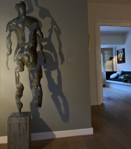 ‘Watch my back’ bronze New 3/3 by Herold Van den Berg, Sculpture for Sale on Select