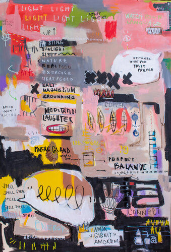 AMOR GIGNIT AMOREM by Maike Barbara Maier, Painting for Sale on Select