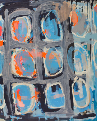8:22 COIN LAUNDRY and the LAUGH ATTACK by Maike Barbara Maier, Painting for Sale on Select