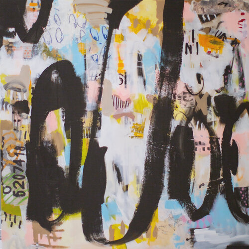 Some Answers Jump Out Before The Questions Do by Maike Barbara Maier, Painting for Sale on Select
