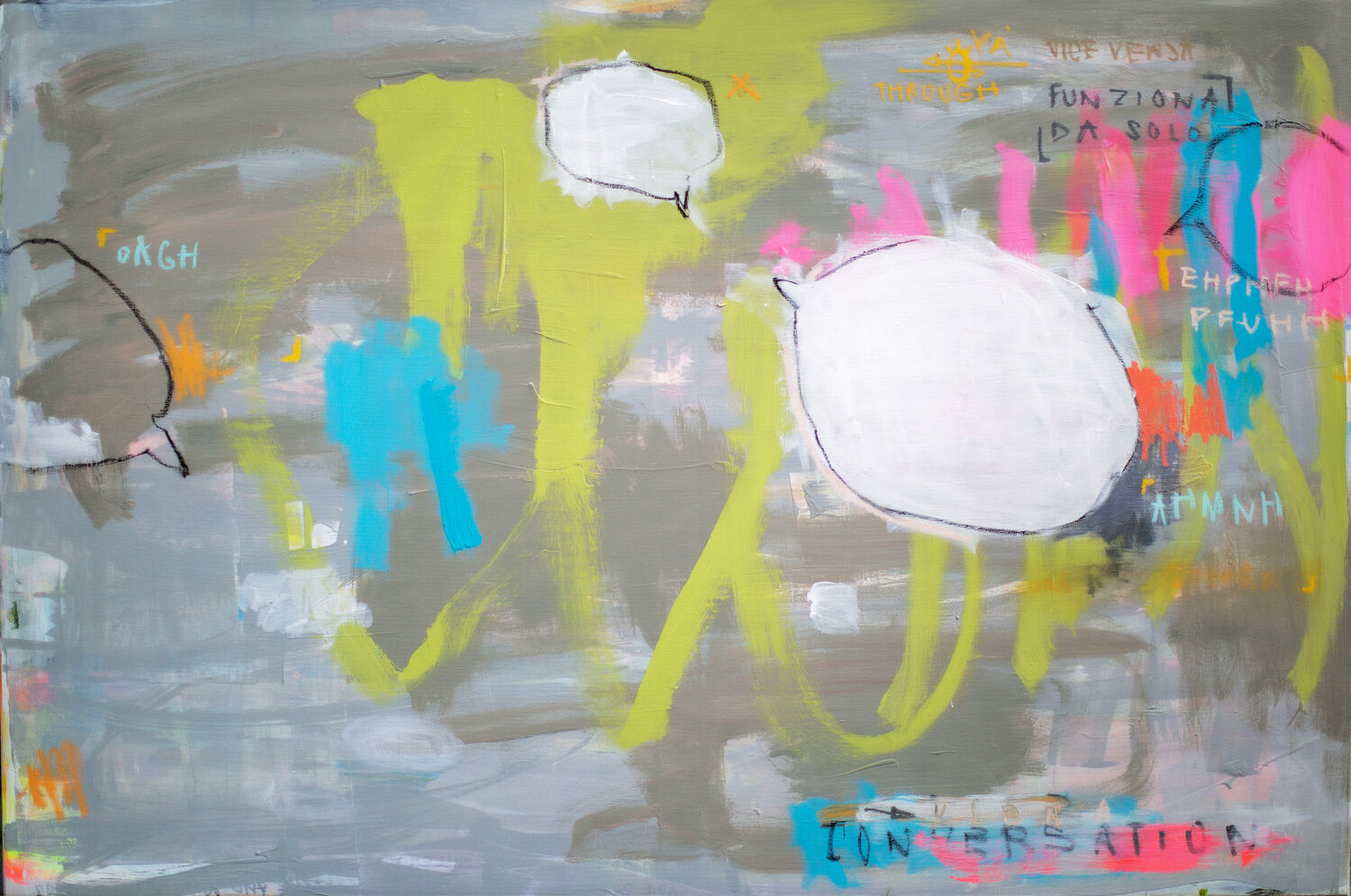 FUNZIONA DA SOLO Maike Barbara Maier Original painting for sale