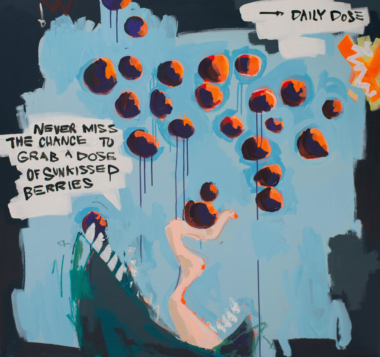 DAILY DOSE Maike Barbara Maier Original painting for sale