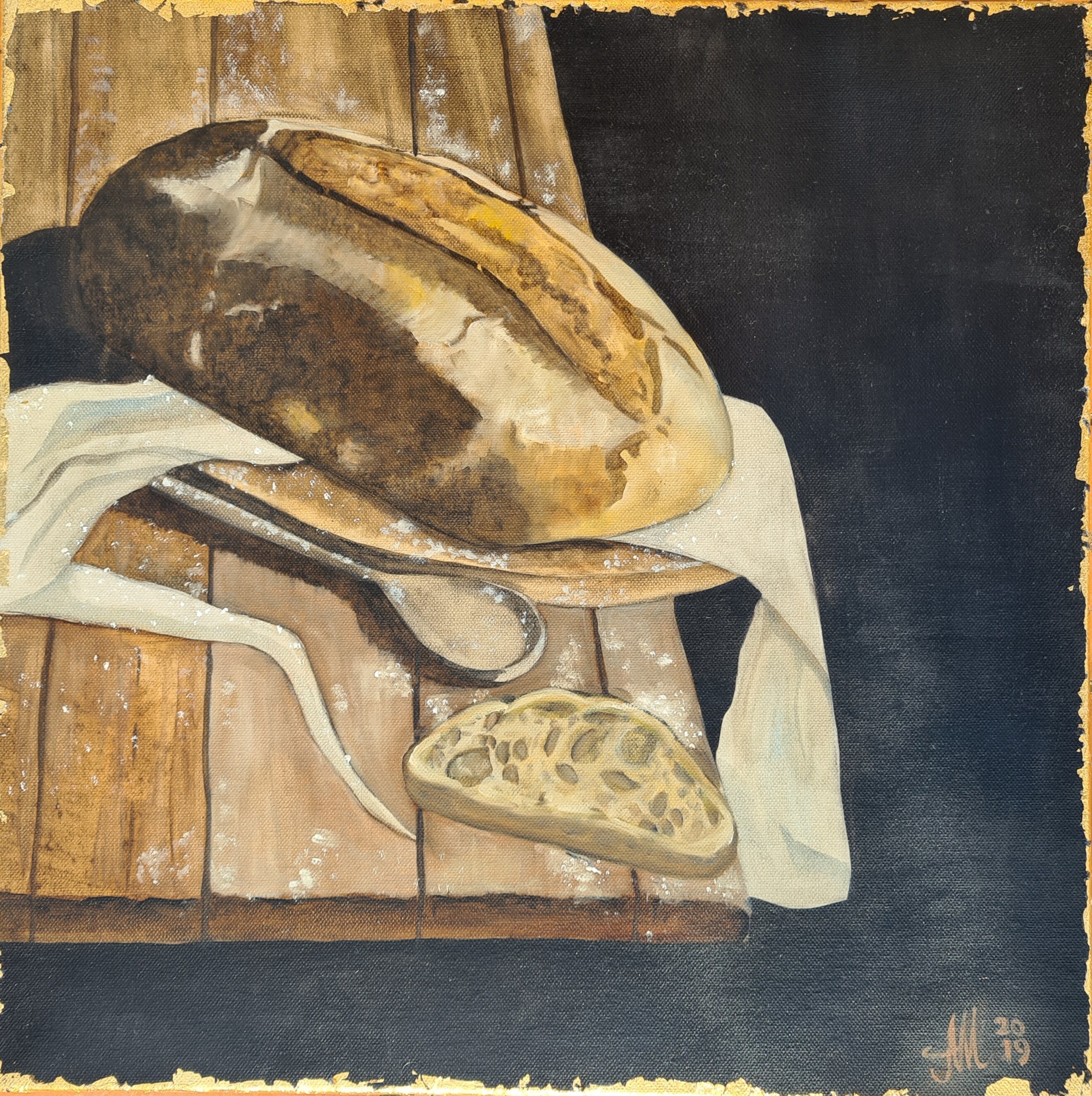 Freshly baked bread