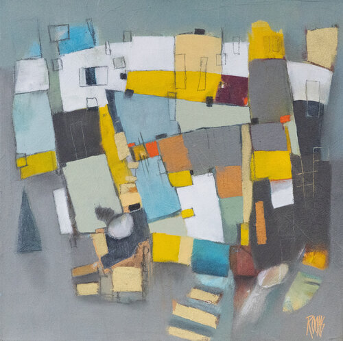 Puzzle by Brigitte Rochas, Painting for Sale on Select
