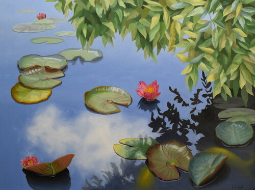 Reflection by Elizabeth Rickert, Painting for Sale on Select