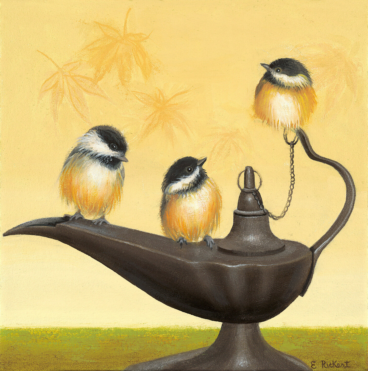 Where Do We Go From Here? Elizabeth Rickert Original painting for sale