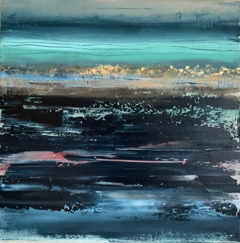 Sparkling nature by Hennie Van De Lande, Painting for Sale on Select