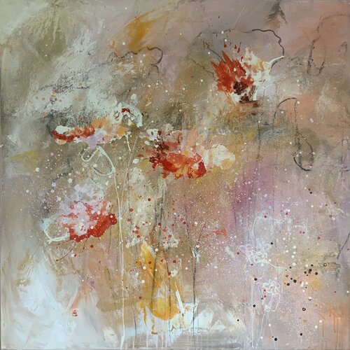 Movement by Hennie Van De Lande, Painting for Sale on Select