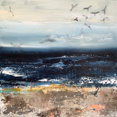 Freedom 3 by Hennie Van De Lande, Painting for Sale on Select