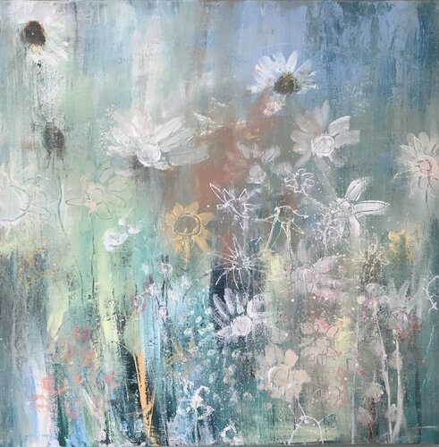 Sensitive by Hennie Van De Lande, Painting for Sale on Select