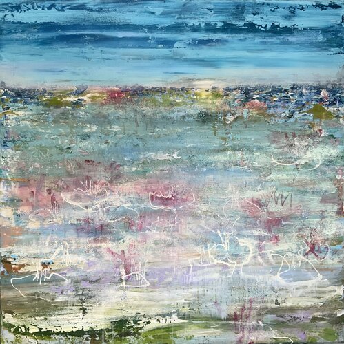 The power of stillness by Hennie Van De Lande, Painting for Sale on Select
