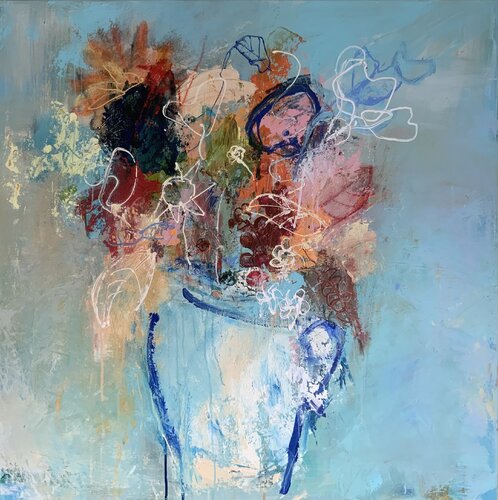Congratulations 2 by Hennie Van De Lande, Painting for Sale on Select