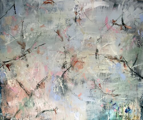 Joyful by Hennie Van De Lande, Painting for Sale on Select