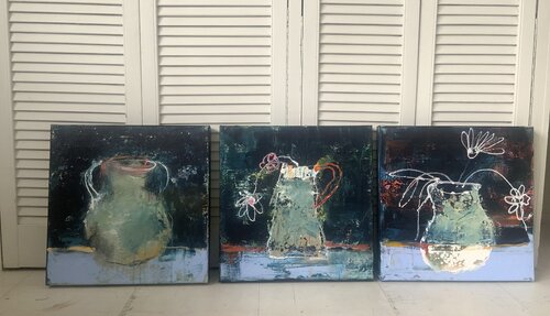 Happy by Hennie Van De Lande, Painting for Sale on Select