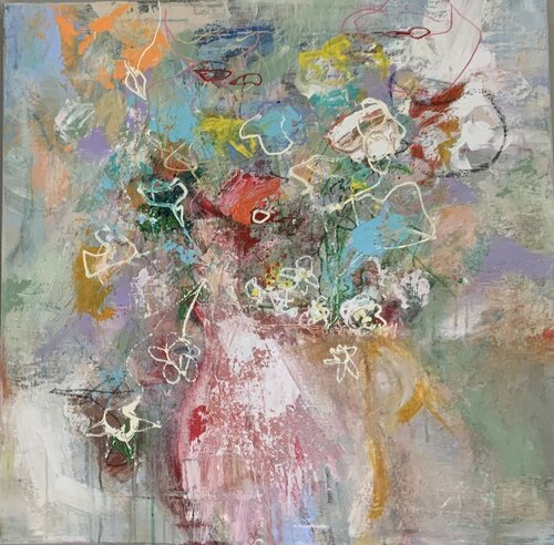 Congratulations 2 by Hennie Van De Lande, Painting for Sale on Select