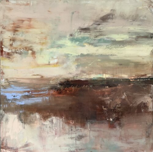 Powerful landscape by Hennie Van De Lande, Painting for Sale on Select