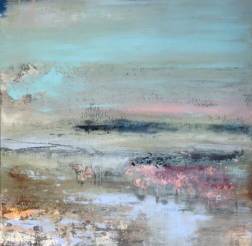 Balance and Harmony by Hennie Van De Lande, Painting for Sale on Select