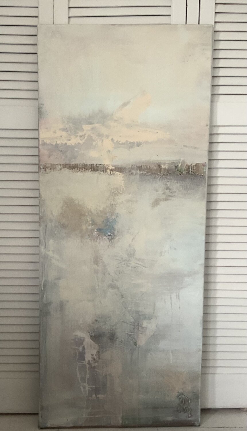 By heart Hennie Van De Lande Original painting for sale