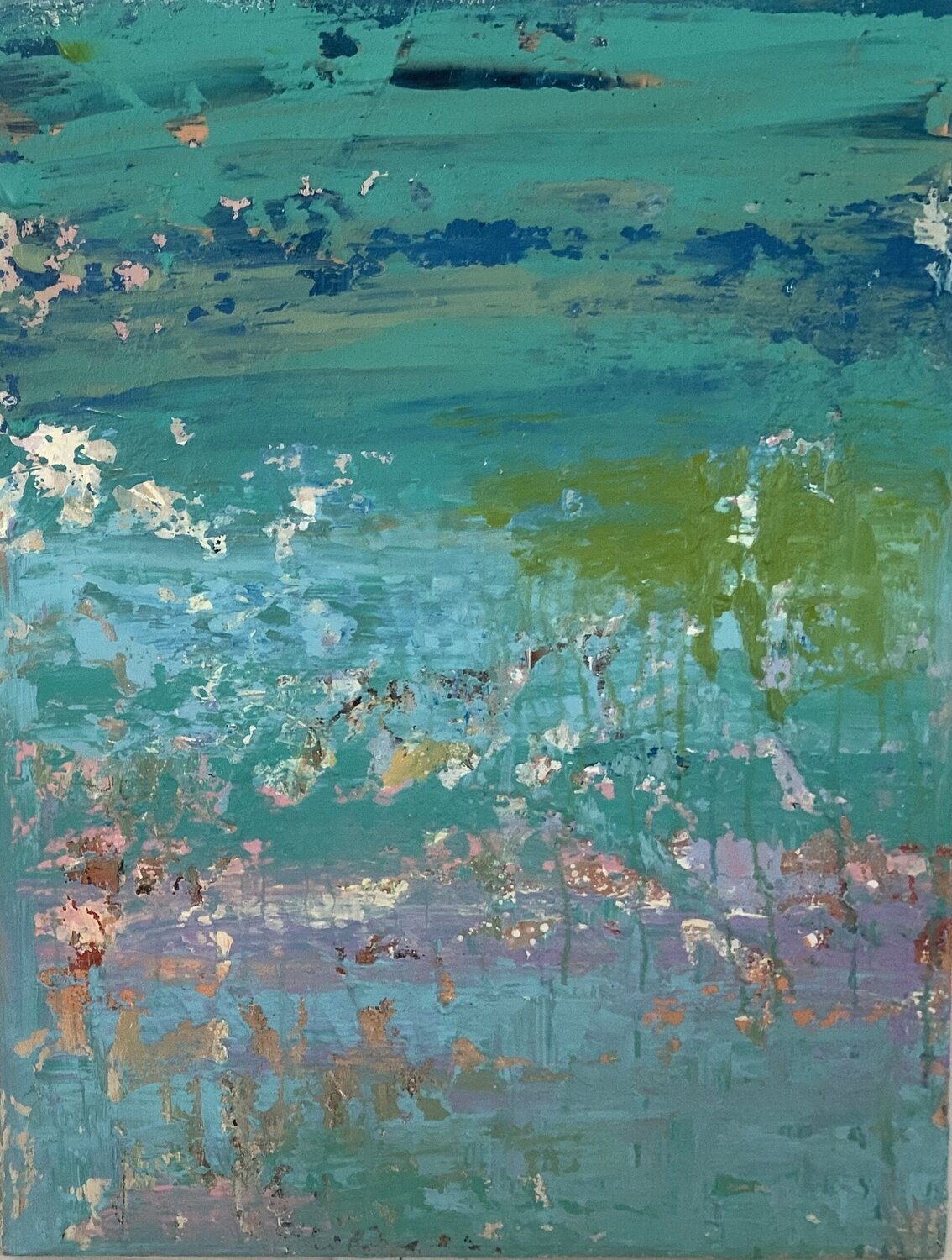 The spring path Hennie Van De Lande Original painting for sale
