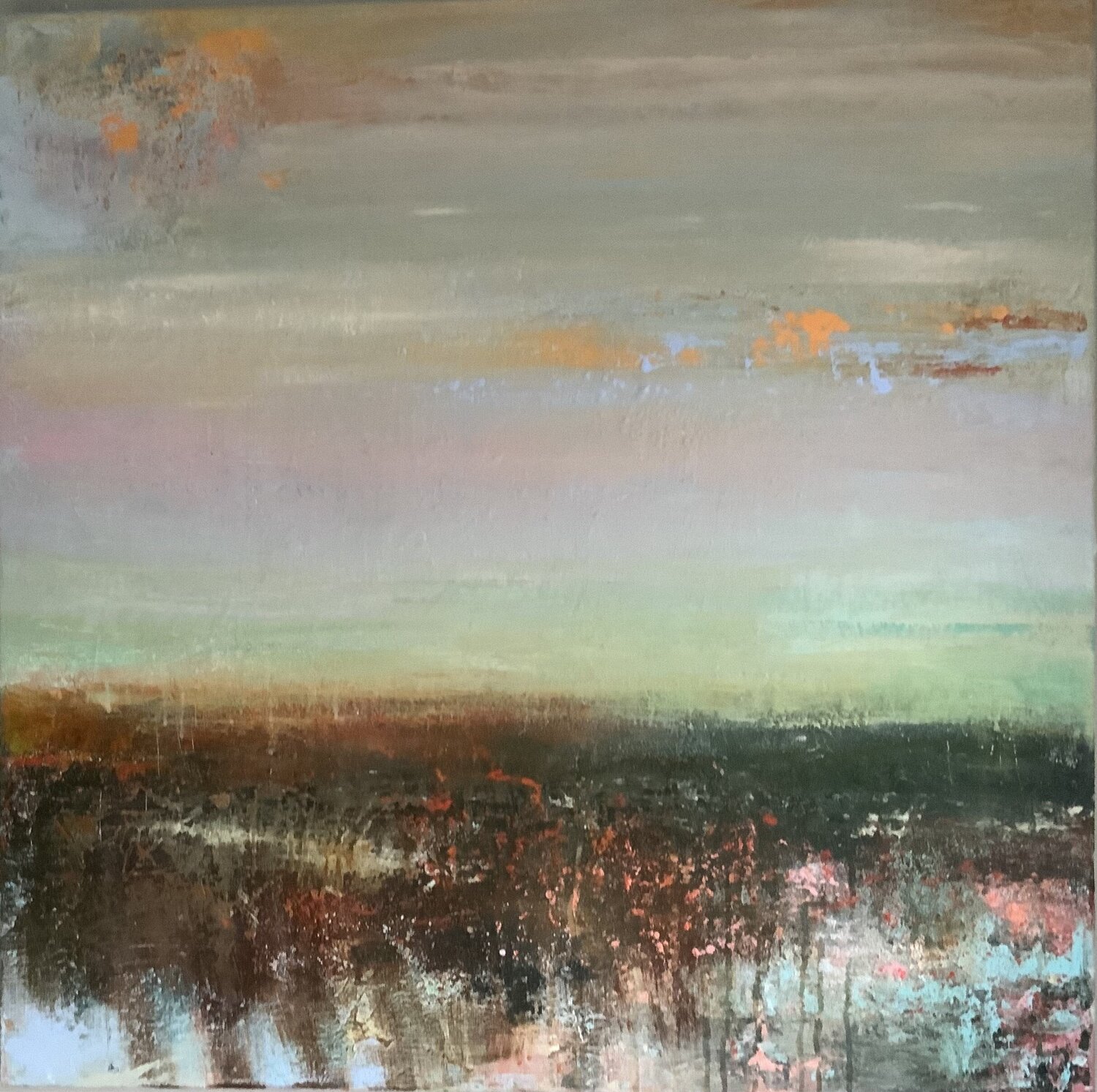 Peaceful Hennie Van De Lande Original painting for sale