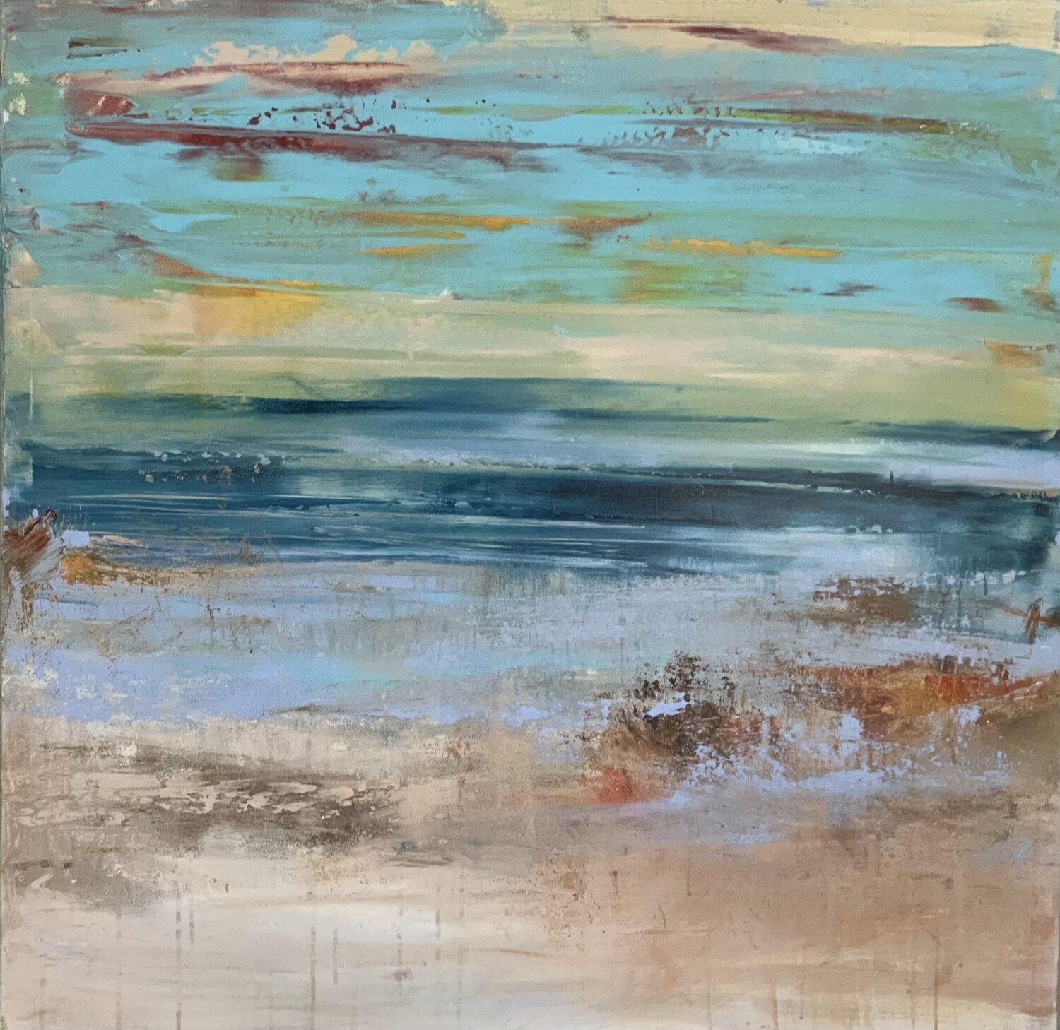 Surprise of nature Hennie Van De Lande Original painting for sale