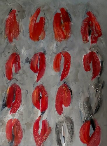 Grey I by Gunda Jastorff, Painting for Sale on Select