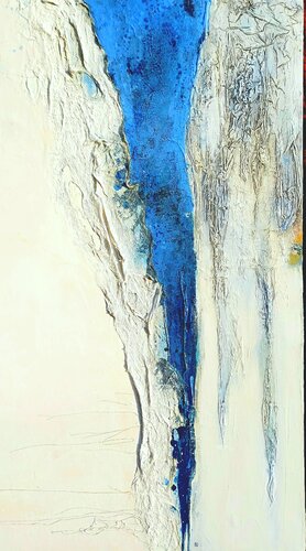 Blue by Gunda Jastorff, Painting for Sale on Select