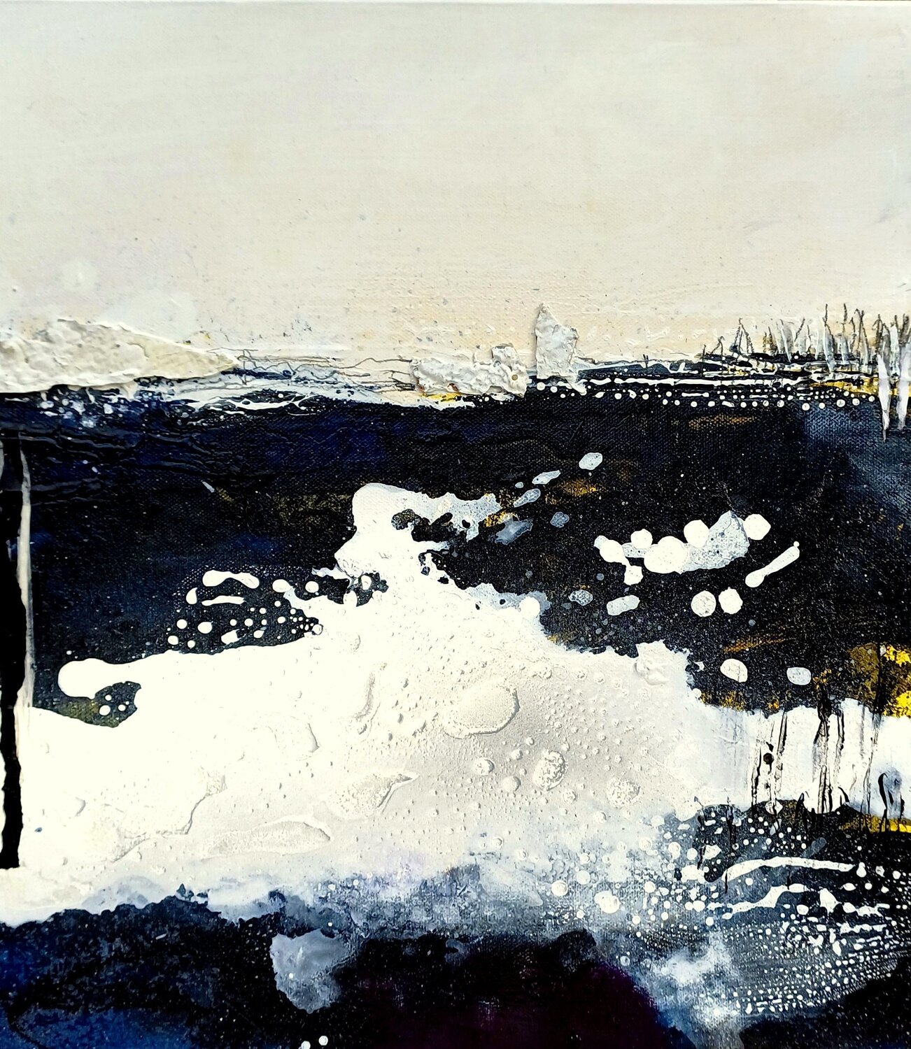 Seaside 049 Gunda Jastorff Original painting for sale
